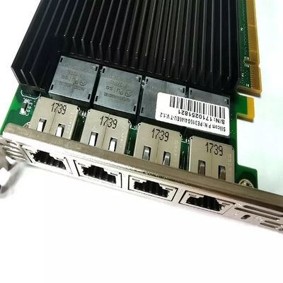 Silicom Quad Port 10Gb PCIe RJ45 PE310G4I40EU-T X540-T4 Ethernet Network Adapter
