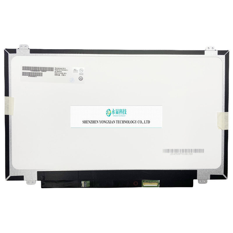 B140HAN02.5 EDP 40Pins EDP 1920X1080 Original Panel FHD Slim LCD Screen NEW