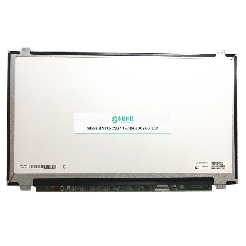 250cd/M2 1400:1 IPS LCD Screen Panel DP 30 Pin Lcd Display LP156WFC-SPN1