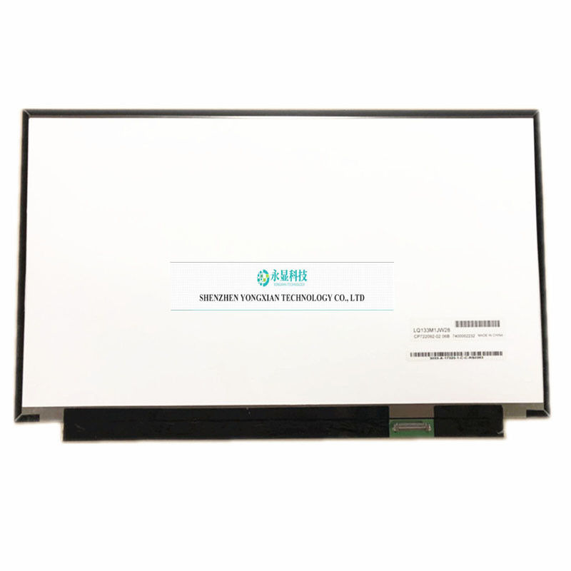 FHD 19201080 No Touch Lcd 13.3 Led Slim 30 Pin LED LCD Screen Panel LQ133M1JW28