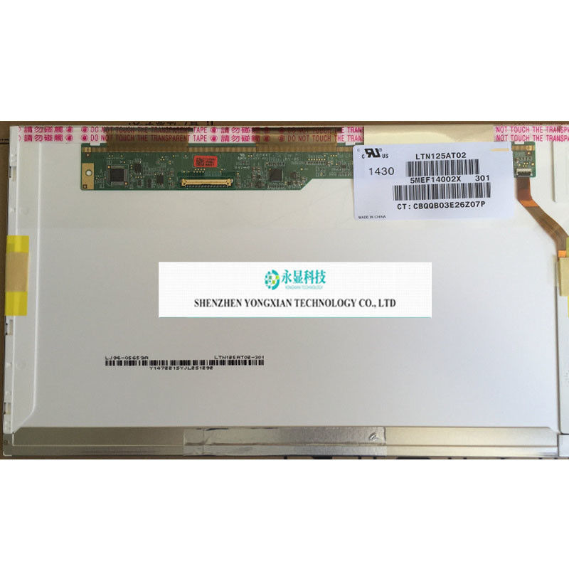 LTN125AT02 fit B125XW02 V.0 LP125WH1 40 PIN LCD Laptop LED Display Screen NEW